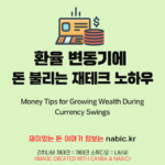 환율 변동기에 돈 불리는 재테크 노하우